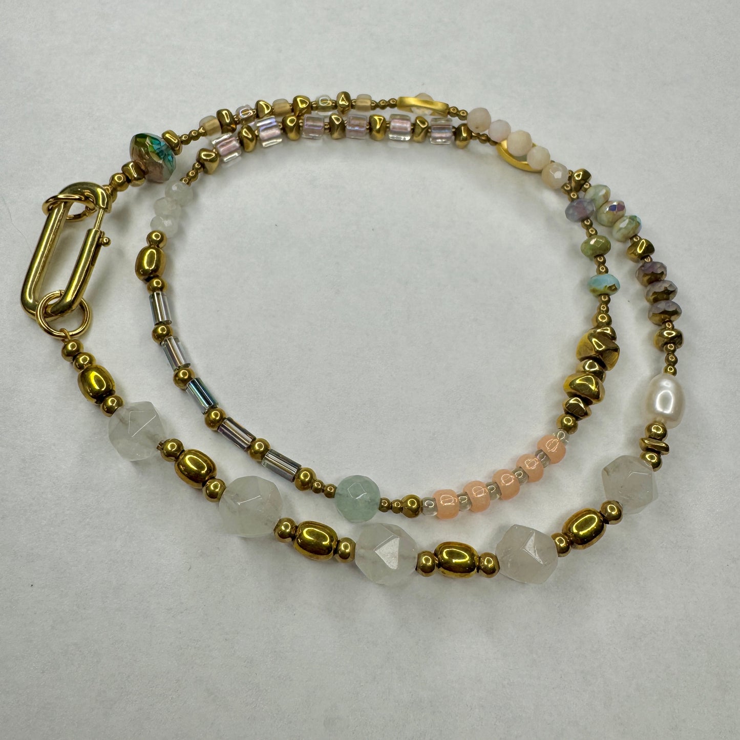 The Everything Necklace - Beaded Gemstone Necklace for Everyday Edge