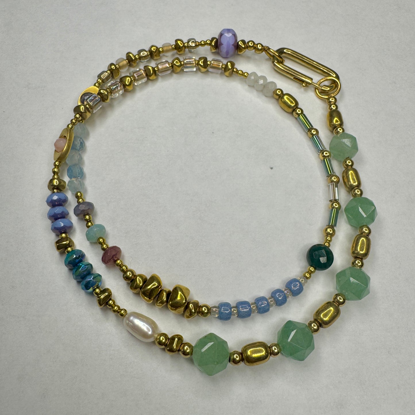 The Everything Necklace - Beaded Gemstone Necklace for Everyday Edge