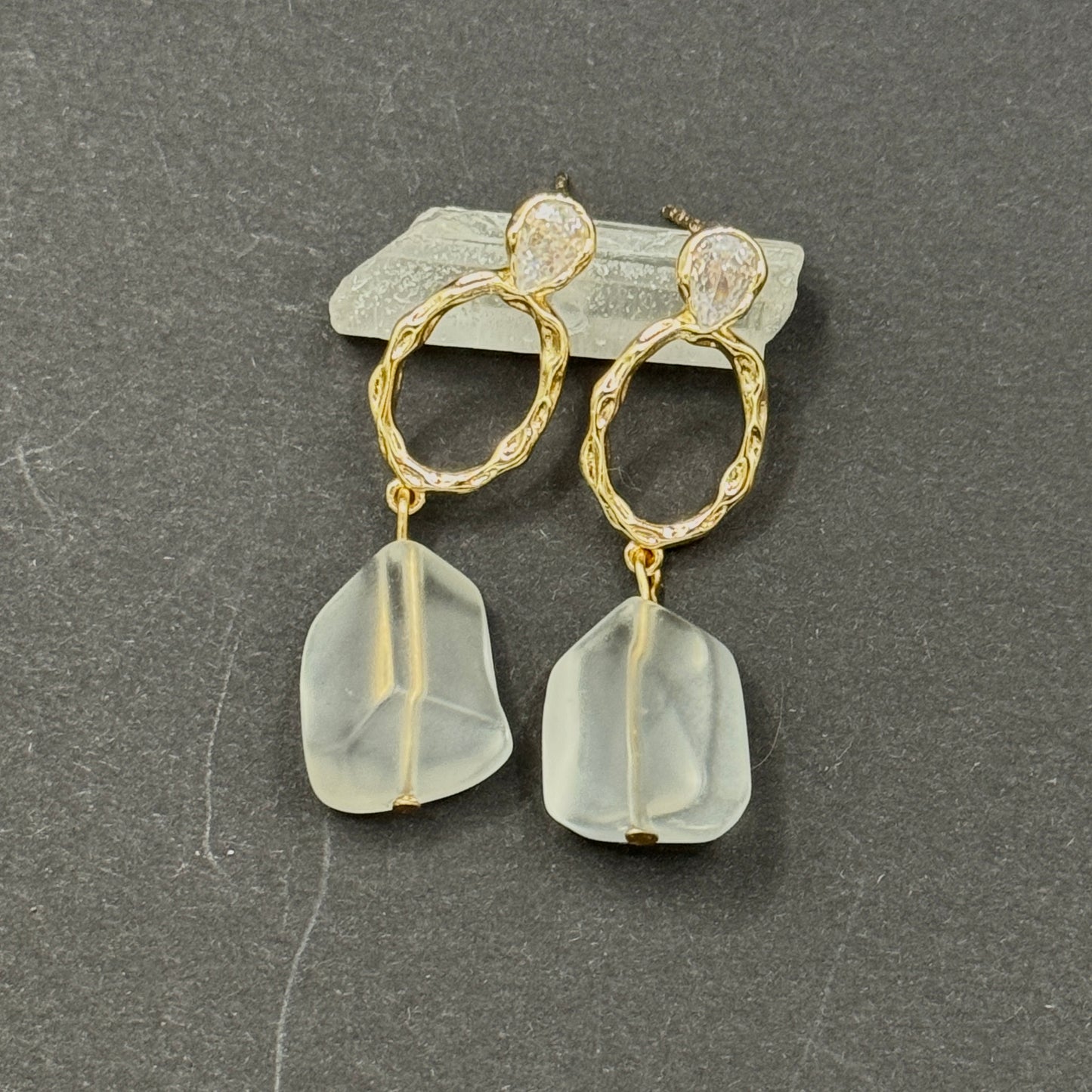Ice and Fog Earrings