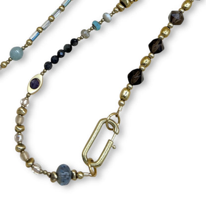 The Everything Gemstone, Glass & Pearl Necklace