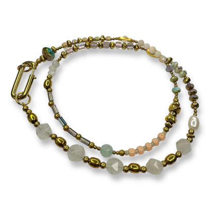 The Everything Gemstone, Glass & Pearl Necklace