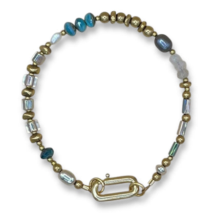Everything Pearl & Gemstone Bracelet - Bright