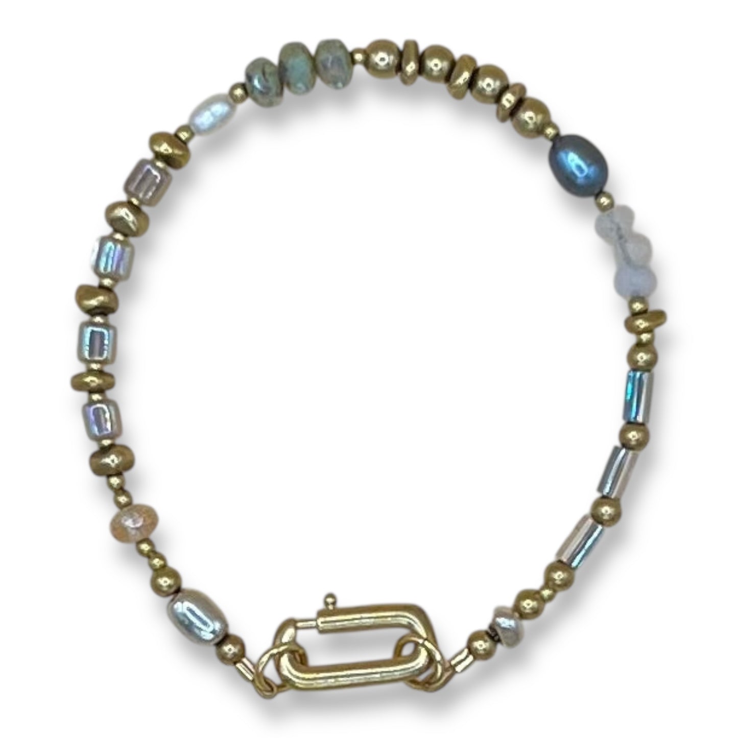 Everything Pearl & Gemstone Bracelet - Pastel