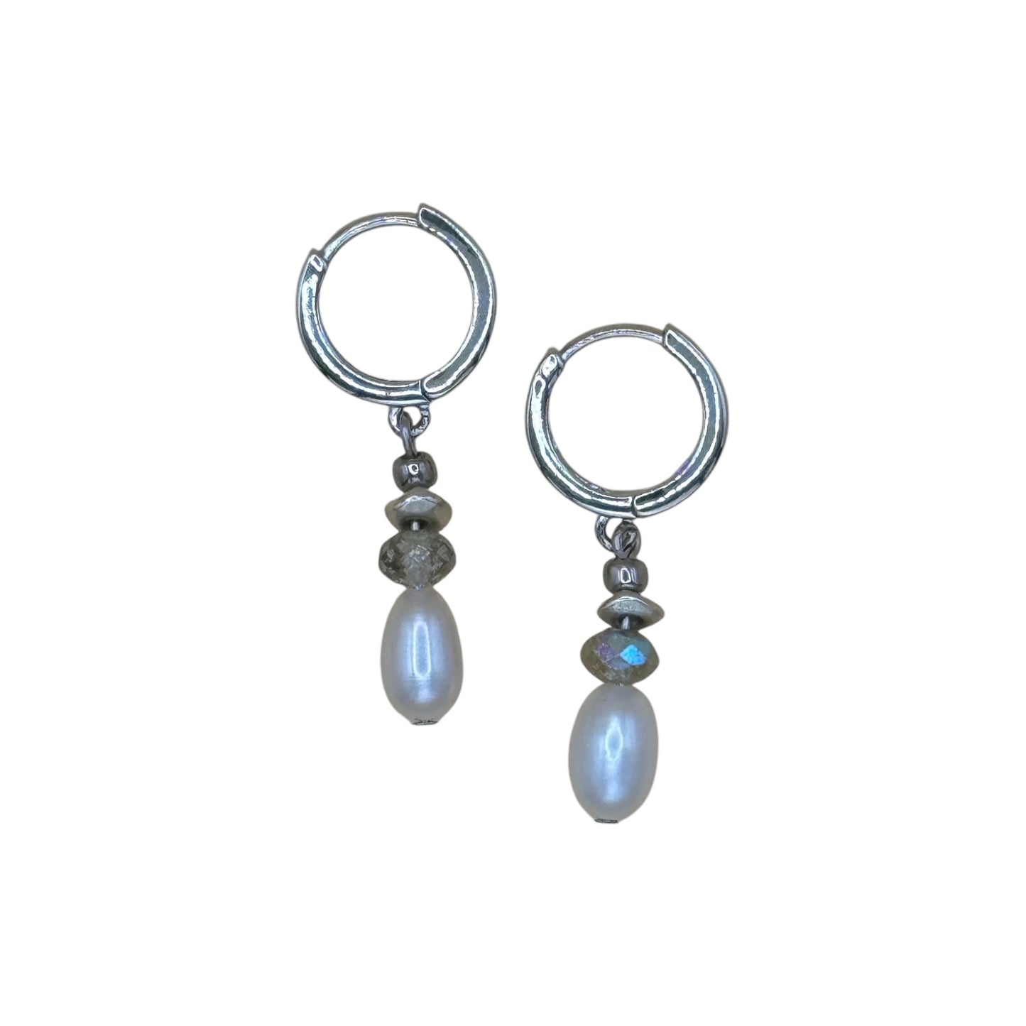 Beachcomber Earrings - Silver