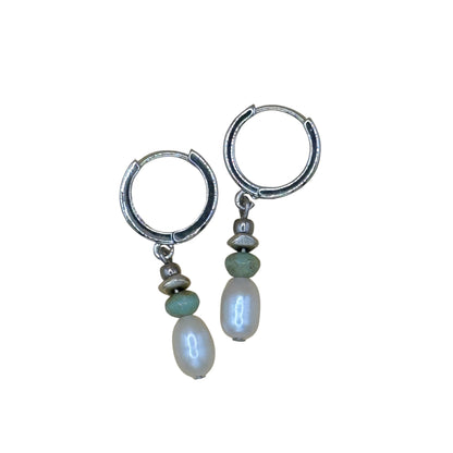 Beachcomber Earrings - Silver