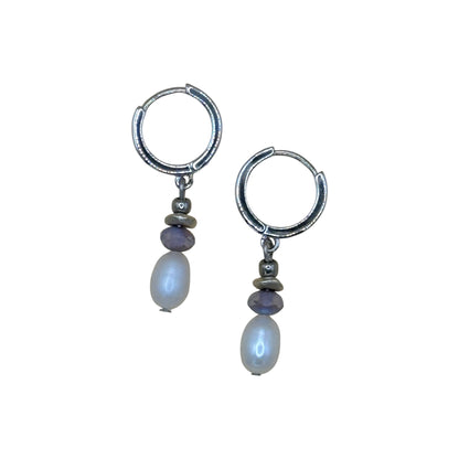 Beachcomber Earrings - Silver