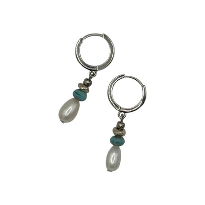 Beachcomber Earrings - Silver