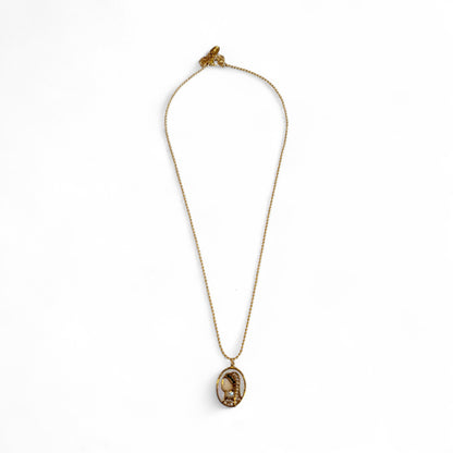 Girl With The Pearl Earring Pendant Necklace