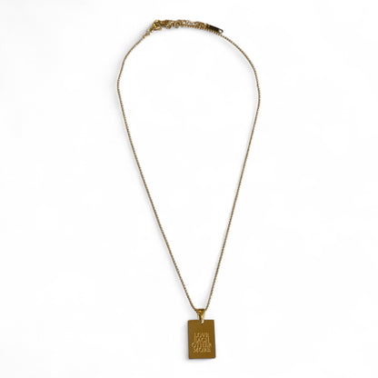 Love Each Other More Pendant Necklace