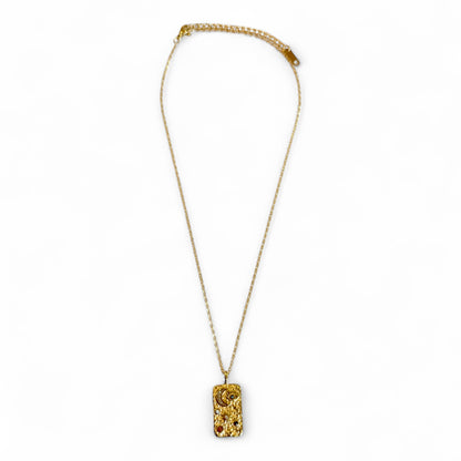 Multi-Color Celestial Pendant Necklace