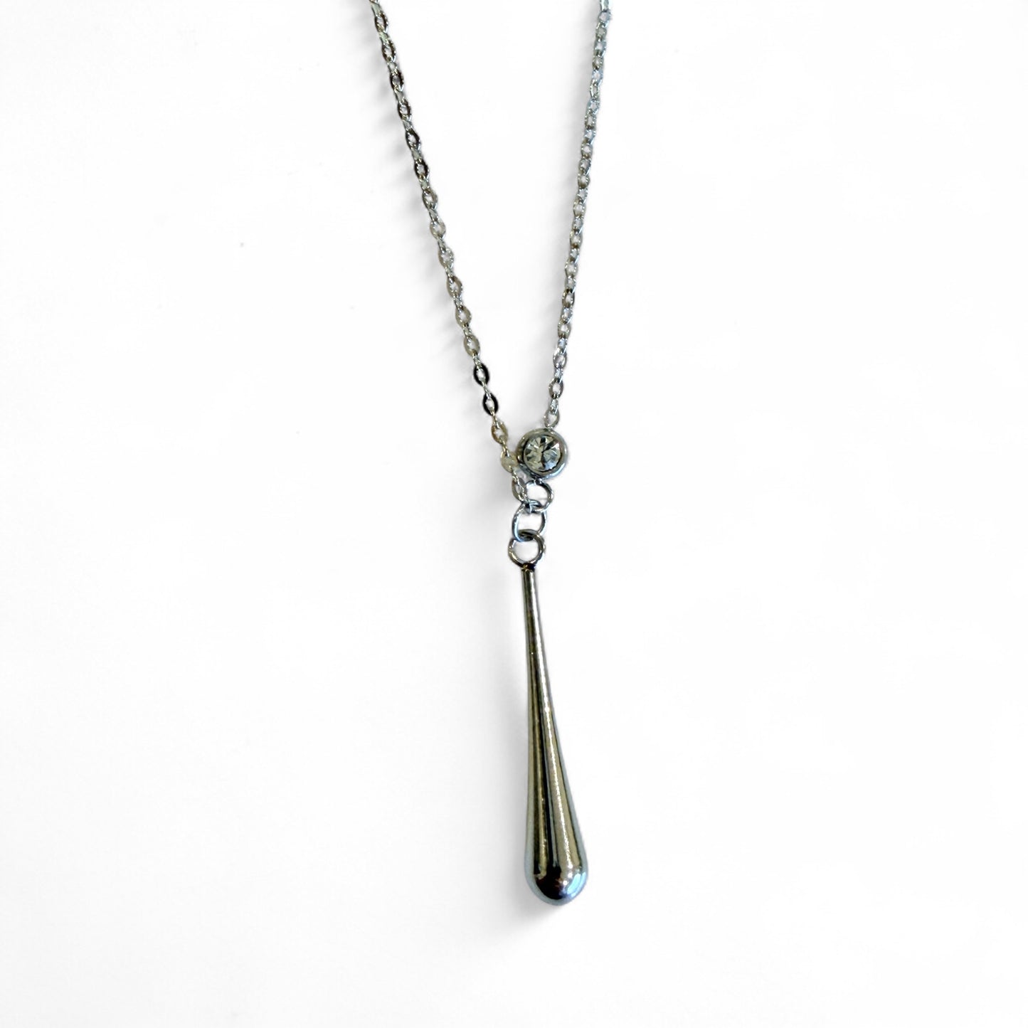 Twinkle Drop Pendant Necklace