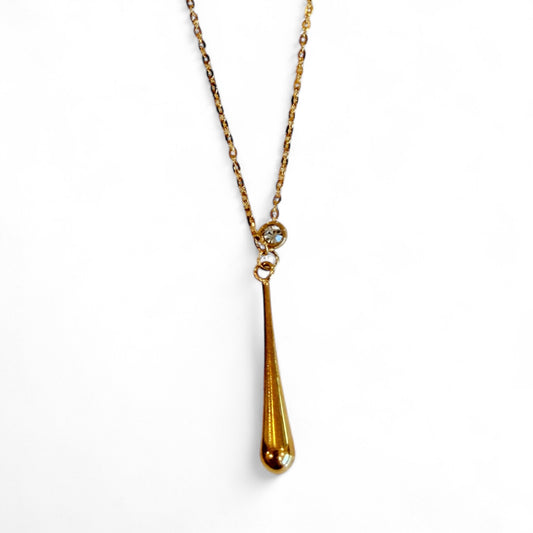 Twinkle Drop Pendant Necklace