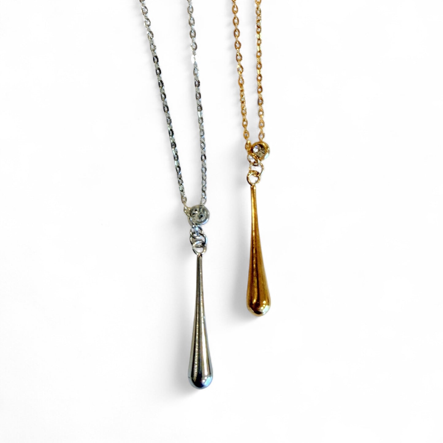 Twinkle Drop Pendant Necklace