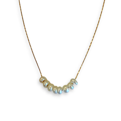 Freshwater Pearl Beads Chain Necklace