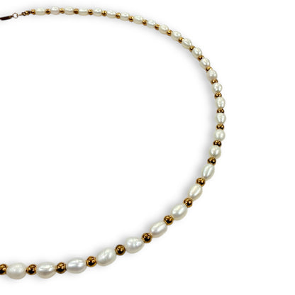 Freshwater Pearl Beaded Necklace