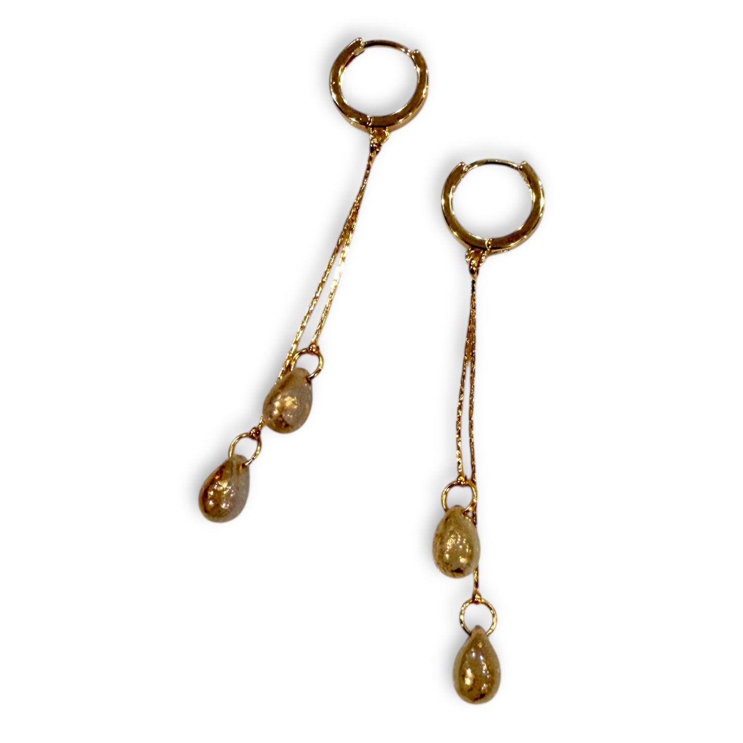 Sun Drop Tassle Earrings