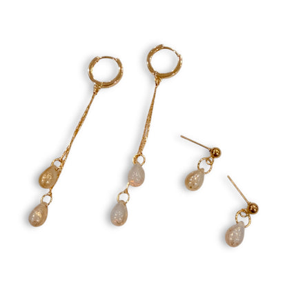 Sun Drop Tassle Earrings