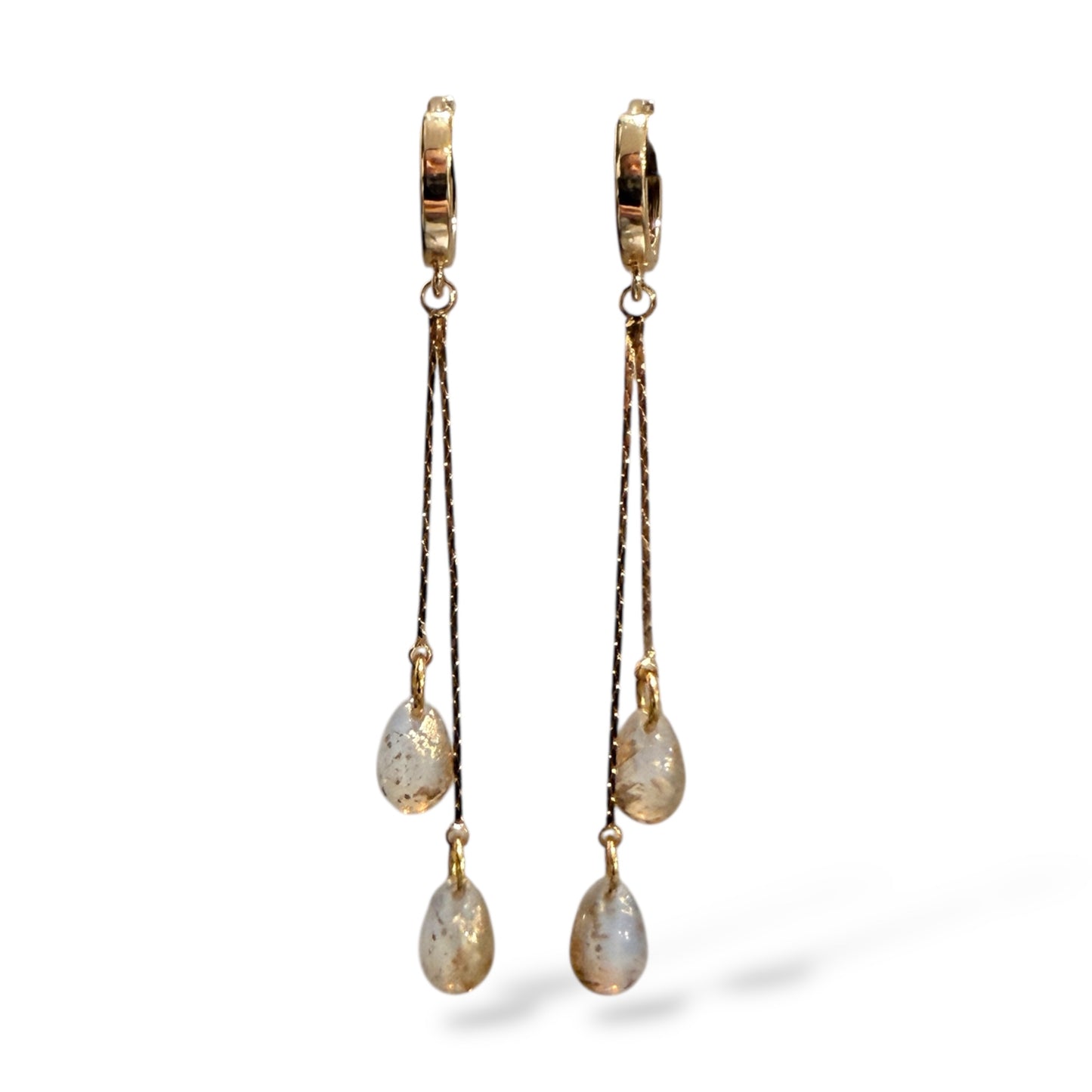 Sun Drop Tassle Earrings