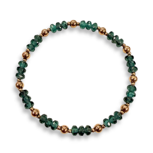 Terra Dainty Beaded Stretch Bracelet