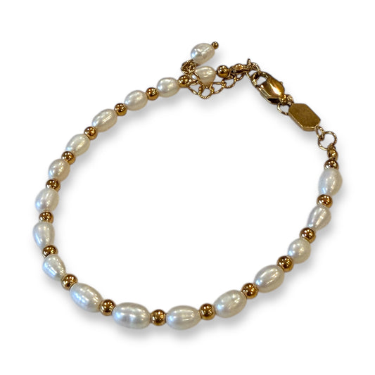 Freshwater Pearl Beaded Bracelet